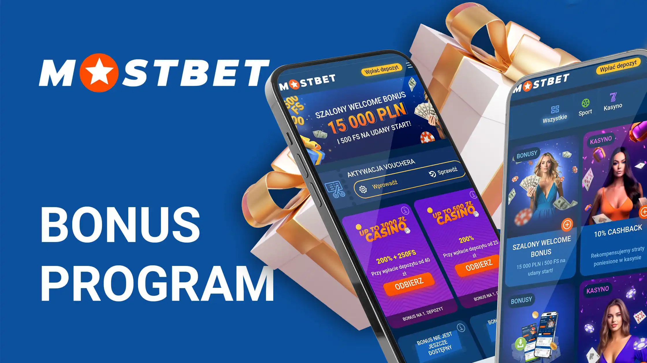 Bonus program MostBet