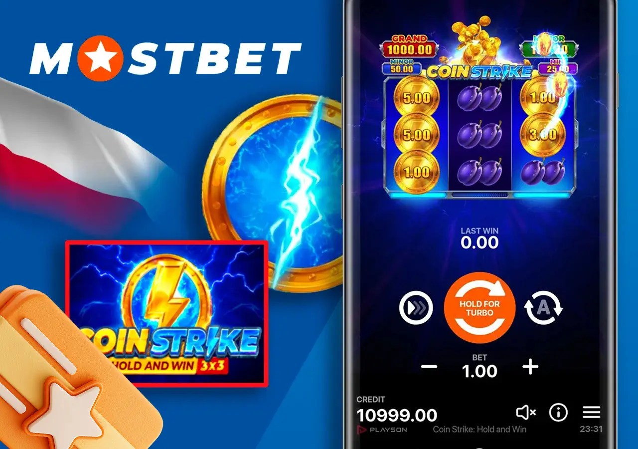 Zagraj w Coins Strike: Hold and Win na Mostbet i otrzymaj bonus powitalny
